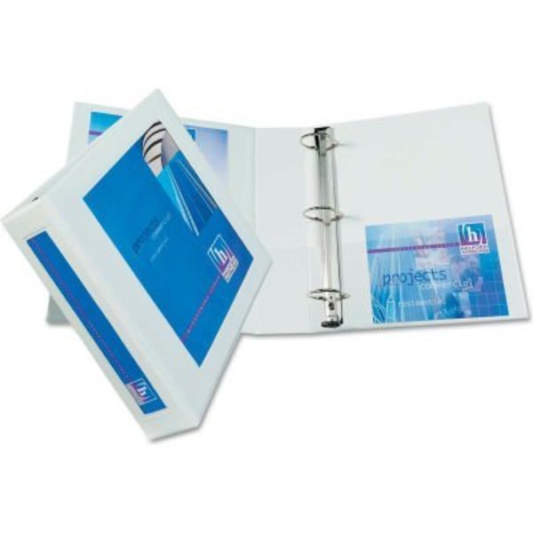 Avery Dennison Avery® Framed View Binder with One Touch EZD Rings, 2" Capacity, White 68036